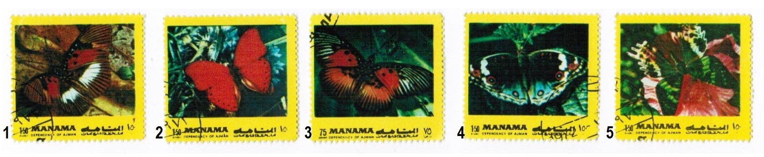 Mariposas del mundo EAU