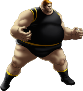 Blob o "La Mole", personaje creado por Stan Lee y Jack Kirby para la factoría de cómics Marvel. Conocido enemigo de los X-Men, se le describe como el hombre inamovible en la atracción circense para la que trabaja antes de formar parte de la Hermandad de Mutantes Diabólicos.