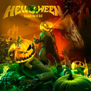 Portada del 14º álbum de estudio de la banda germana de power metal Helloween, que ha adoptado como seña de identidad al Jack-o-lantern.