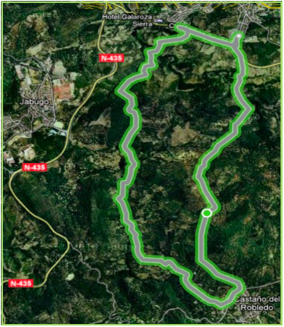 Ruta Galaroza - Castaño del robledo - Galaroza (Wikiloc.com)